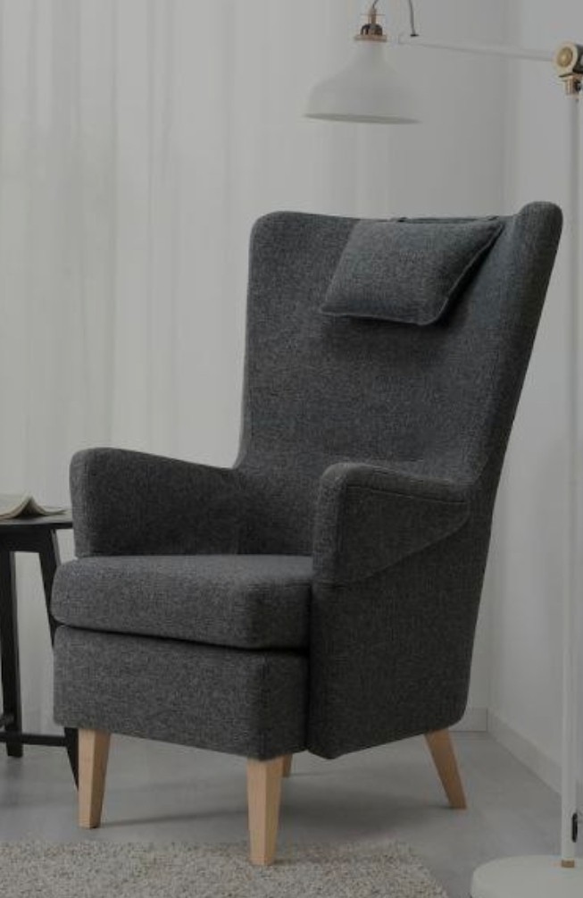 Ikea Omtanksam armchair, Furniture & Home Living, Furniture, Chairs