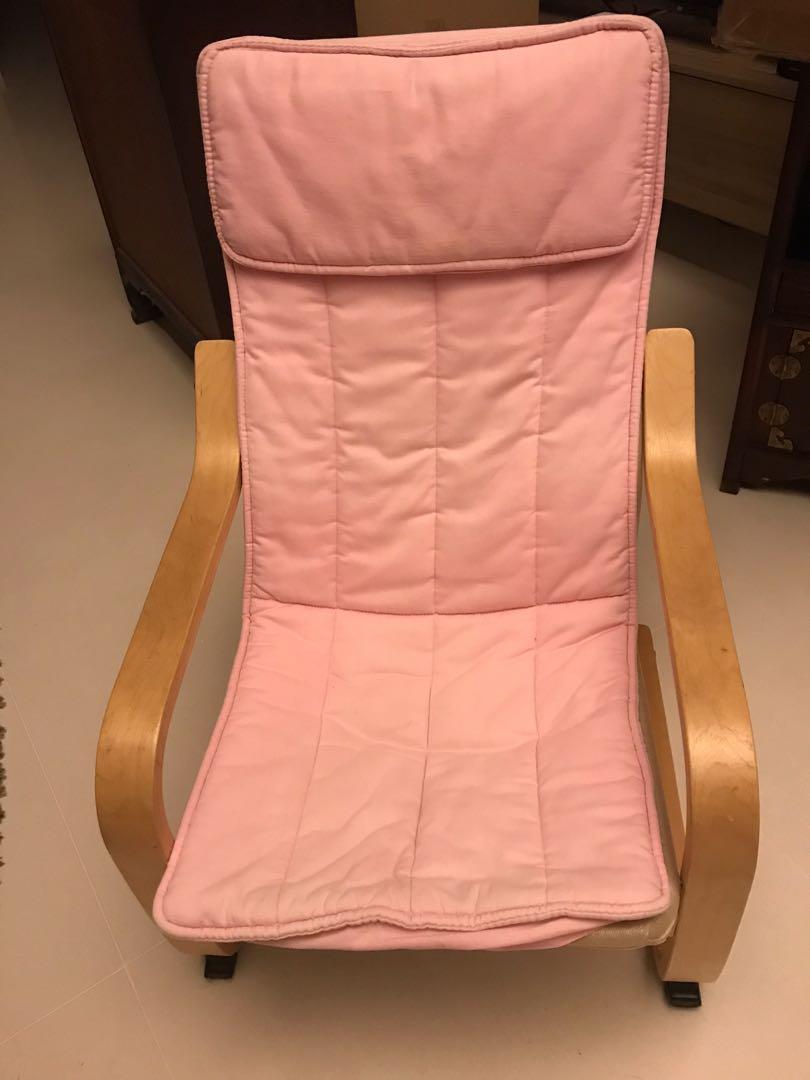 IKEA Poang Armchair for kids, Furniture & Home Living, Furniture
