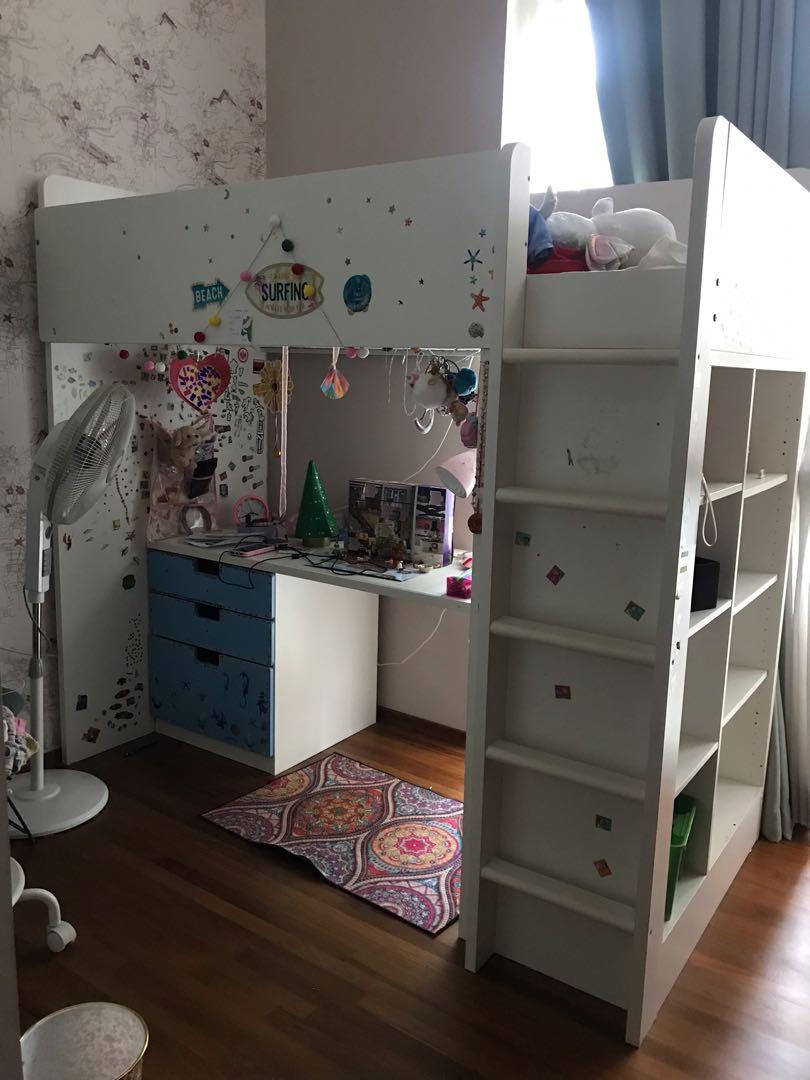Ikea top smastad bed