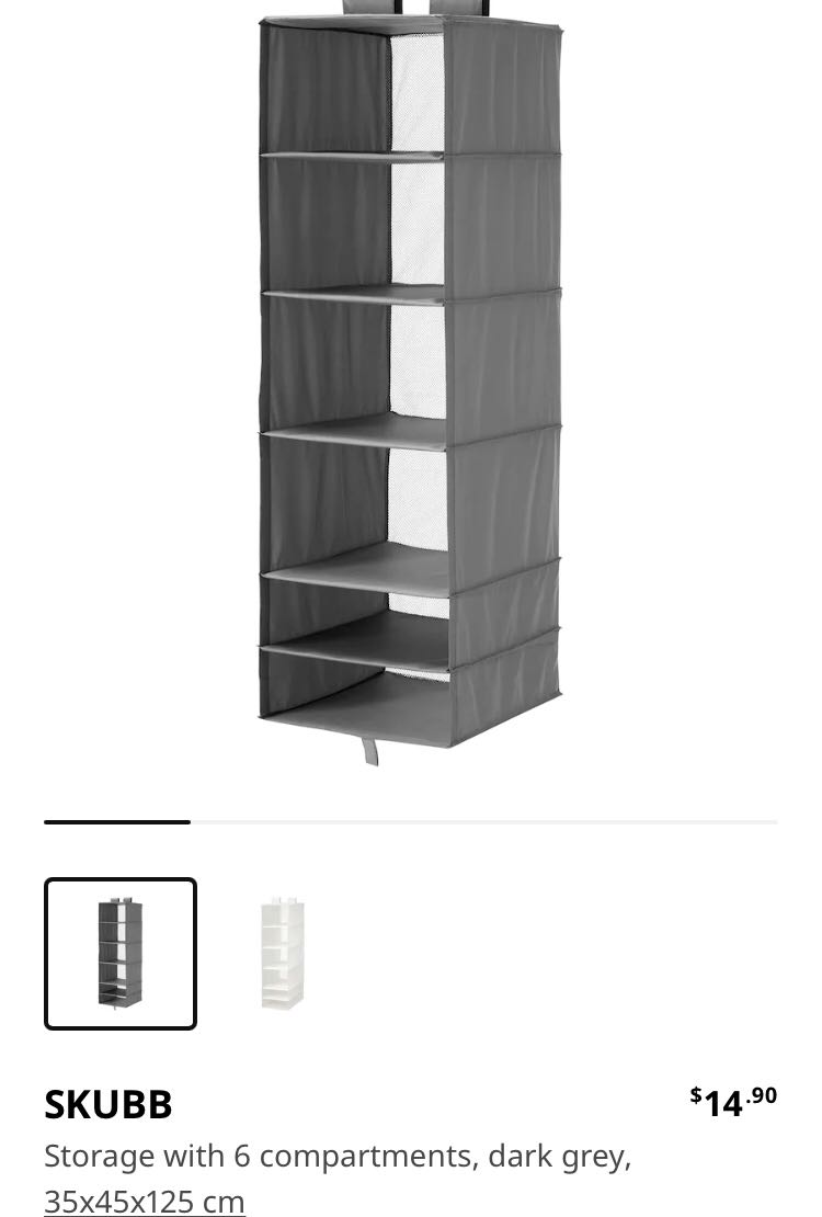 Ikea Wardrobe Organizer, Furniture & Home Living, Furniture, Shelves