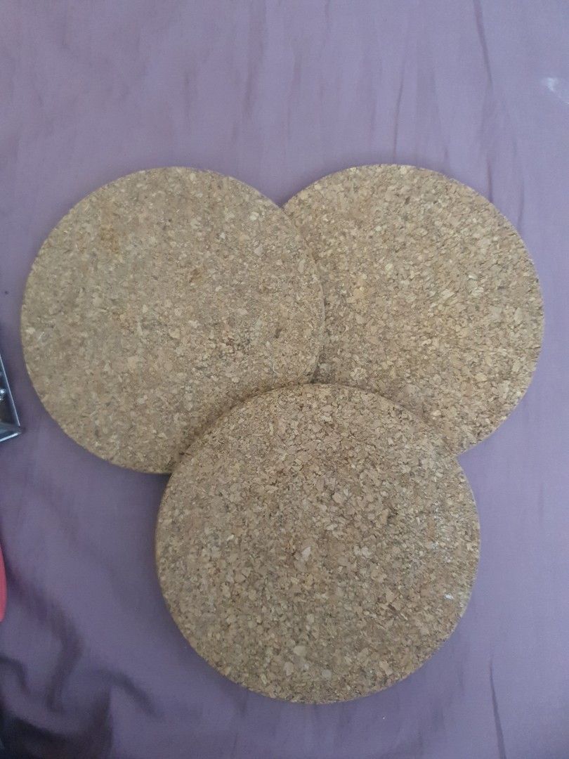 Ikea wooden coasters, Furniture & Home Living, Kitchenware & Tableware