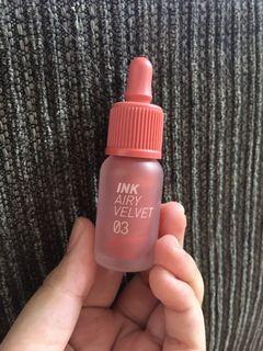 ink peripera shade #3 cartoon coral