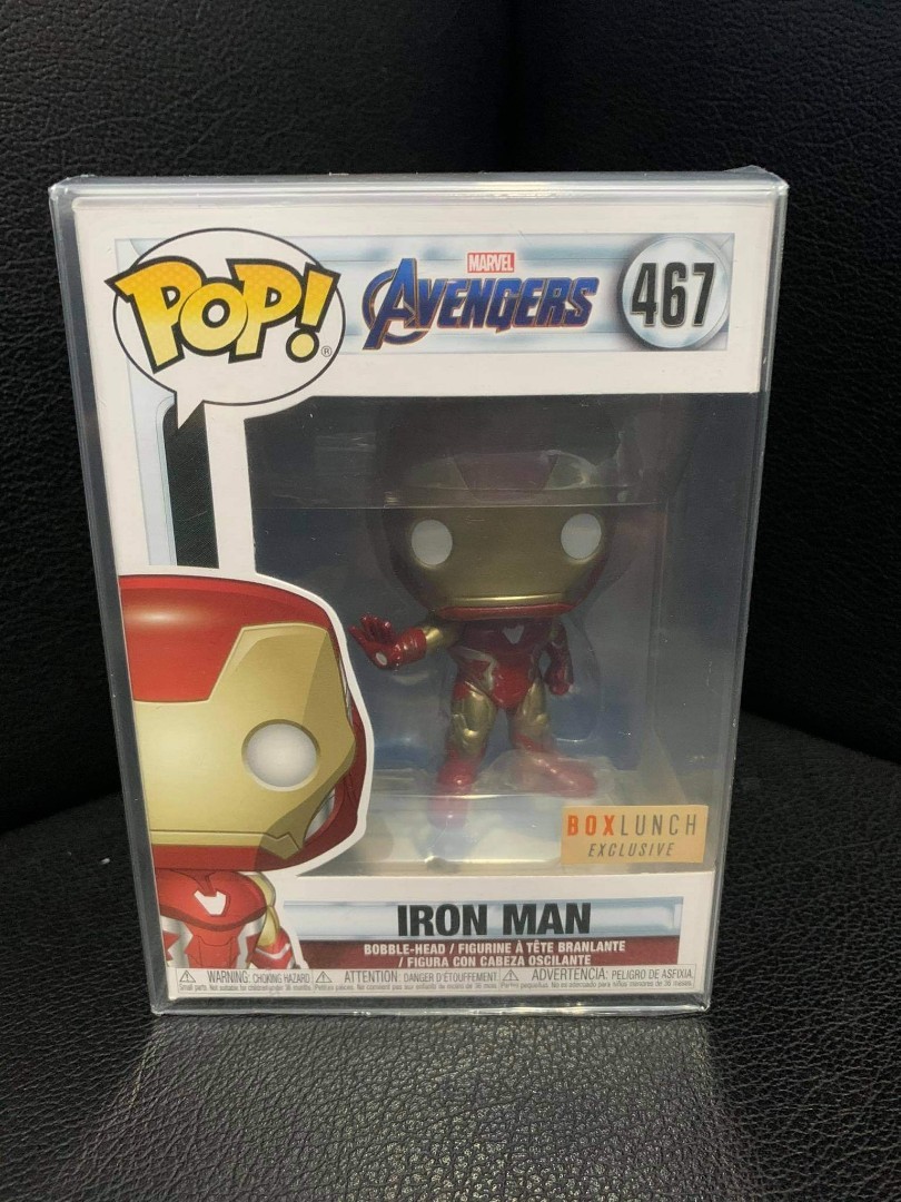 Iron man box lunch funko pop, Hobbies & Toys, Toys & Games on Carousell