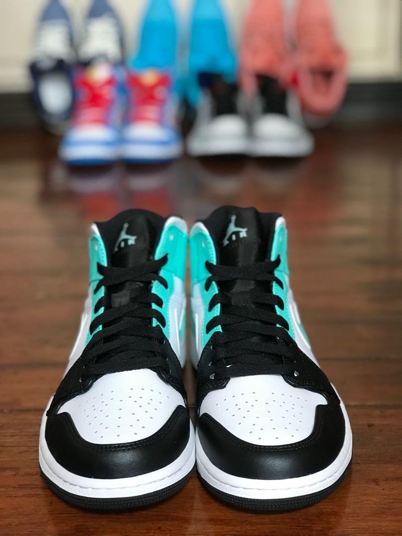 Tenis para Básquetbol Air Jordan 1 Mid de Hombre | Innvictus