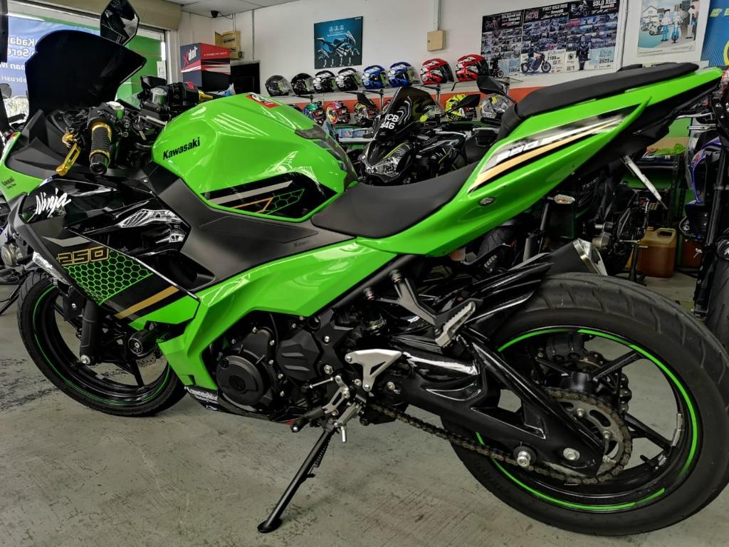 Second ninja 250 on sale