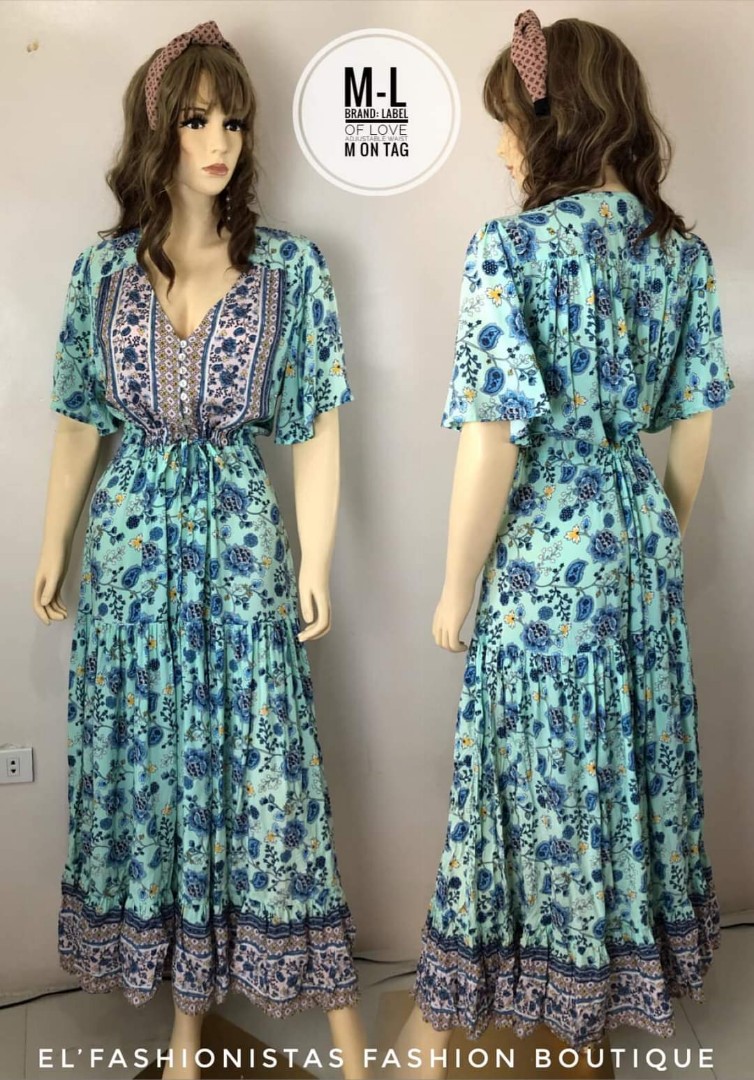 LABEL OF LOVE maxi dress, Women's Fashion, Dresses & Sets, Dresses on ...