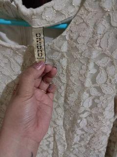 Lace long sleeve blouse