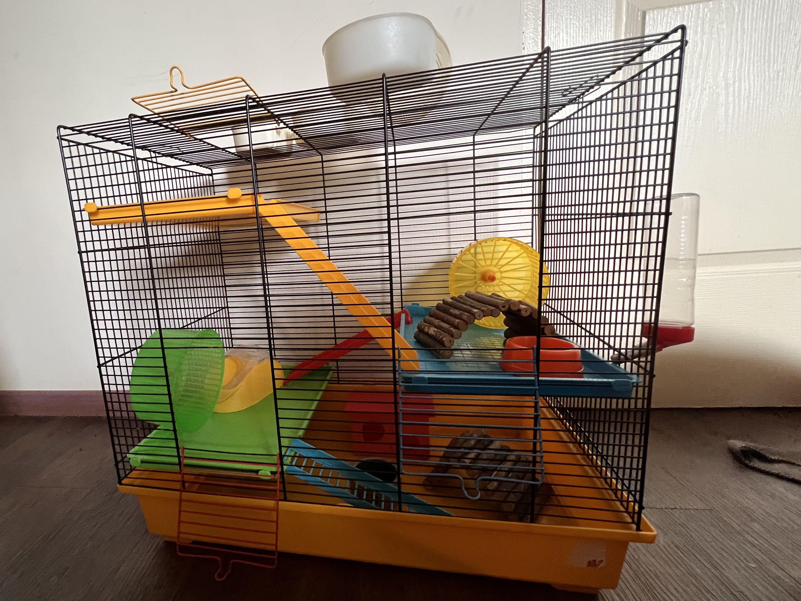 largest hamster cage