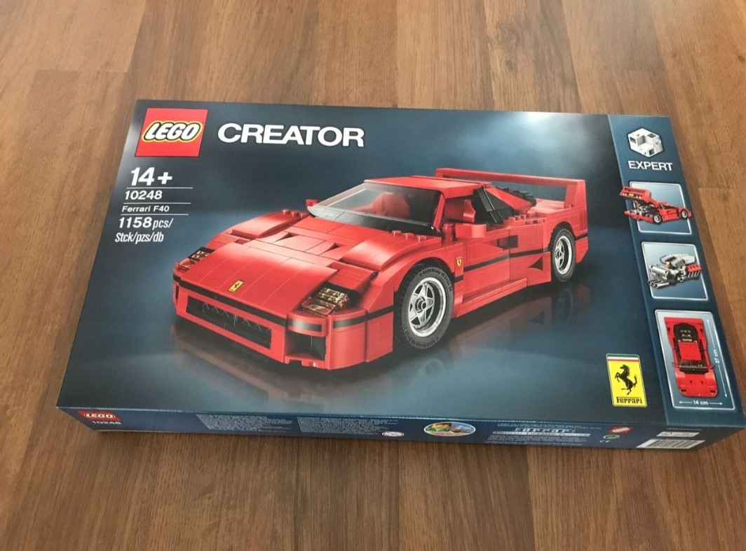 Lego Releases Detailed Ferrari F40 Creator Set