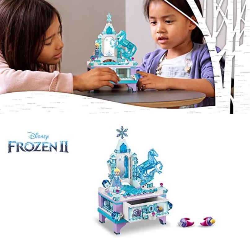 Lego disney princess frozen 2 elsa's jewelry box creation disney jewelry box building kit 41168 2025