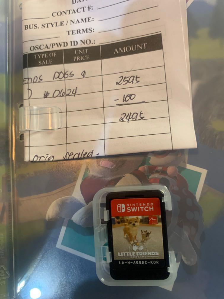 Little friends dogs & cats (Category: Nintendo) located in Manila. Submitted by ekovox (Listing ID 1130145509, Image 2). Description: Have a lot of real pets to take care of No time for digital pets Bought at 2495.