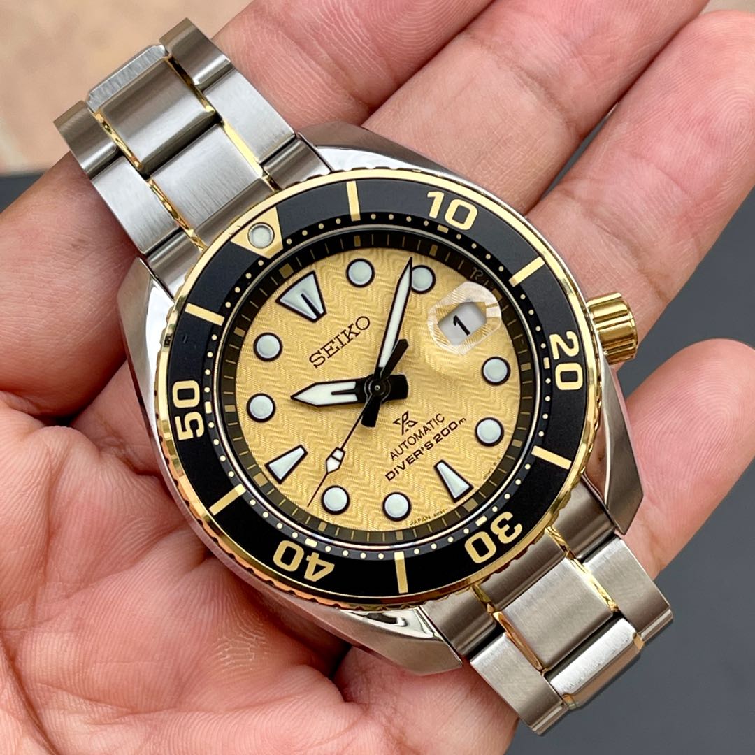 Seiko sumo online gold