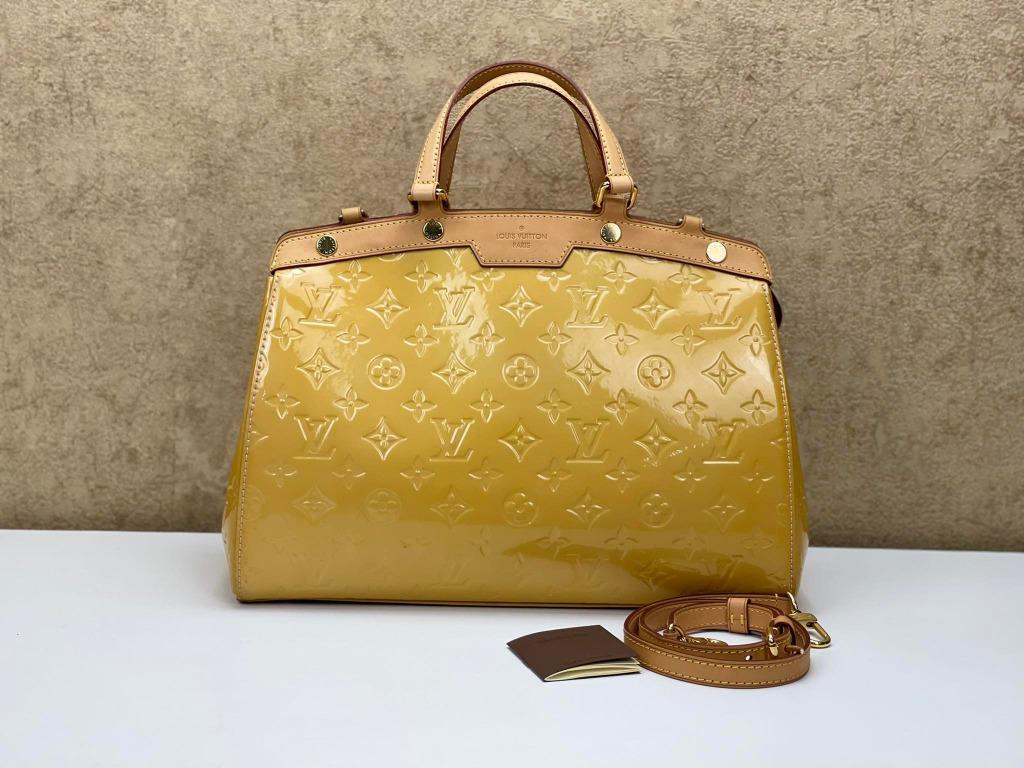 Replica Louis Vuitton M90233 Brea MM Tote Bag Monogram Vernis For Sale