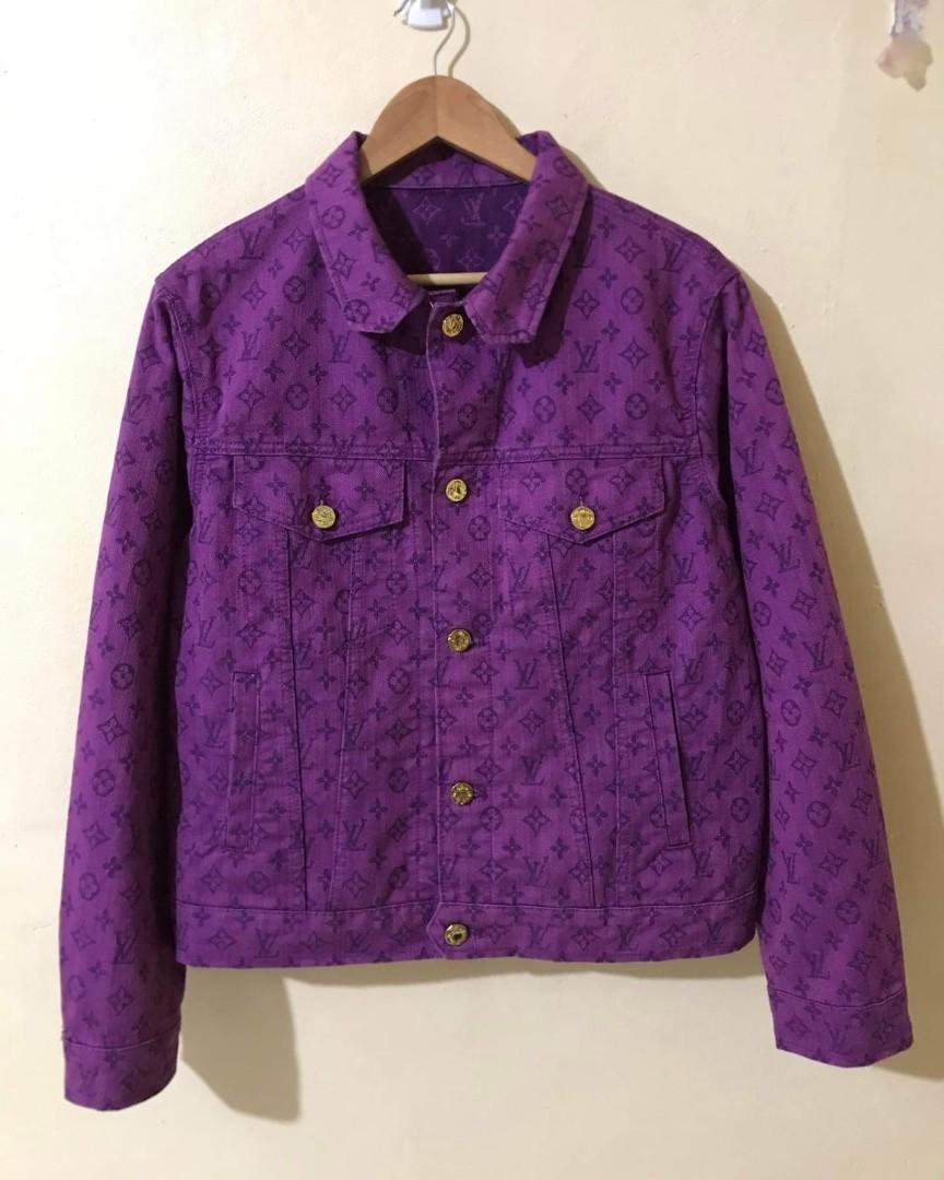 Louis Vuitton Denim Jacket - Purple Jackets, Clothing - LOU591261