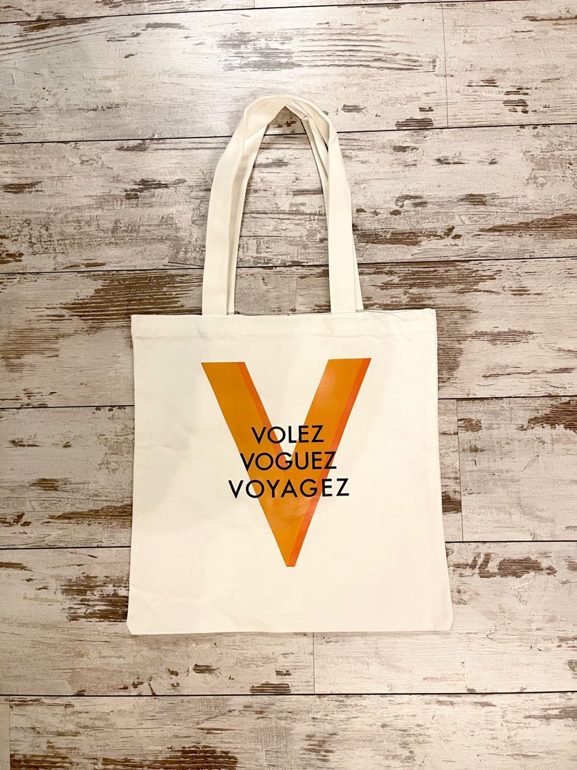 Louis Vuitton Volez Voguez Voyagez ShangHai Exhibition Tote Bag - Orange