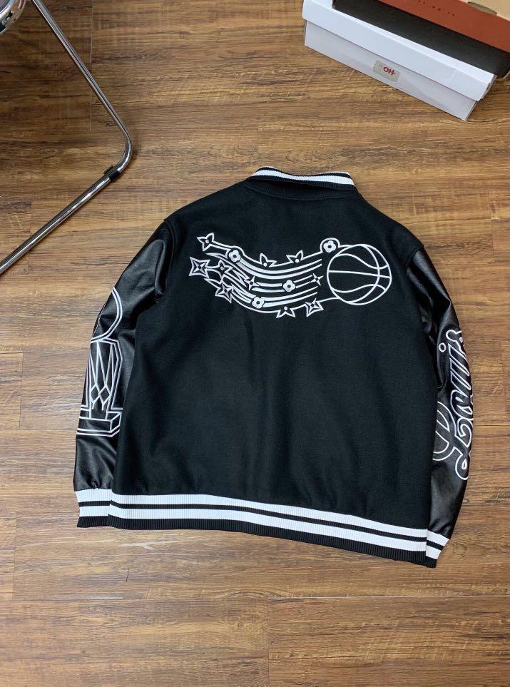 LV NBA Baseball Jacket Monogram Black – Leonardo Fashion – We the best  fashion!