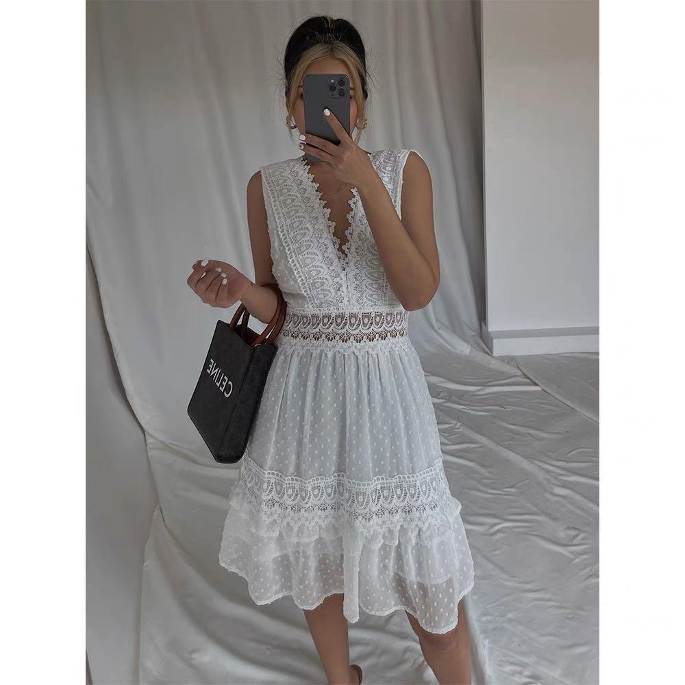 White cocktail dresses at macy's online