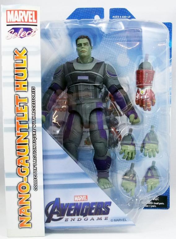 Marvel Select Avengers Endgame Smart Professor Hulk Infinity Nano