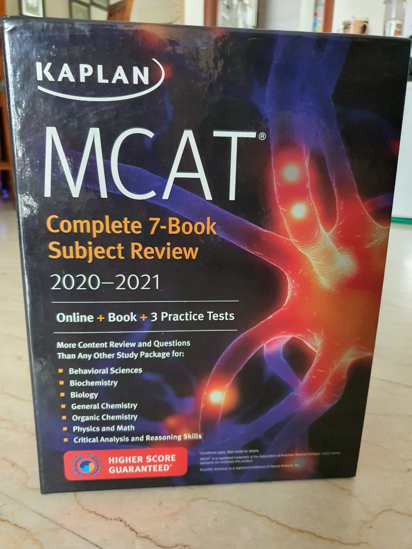 MCAT complete 7book subject review., Hobbies & Toys, Books & Magazines
