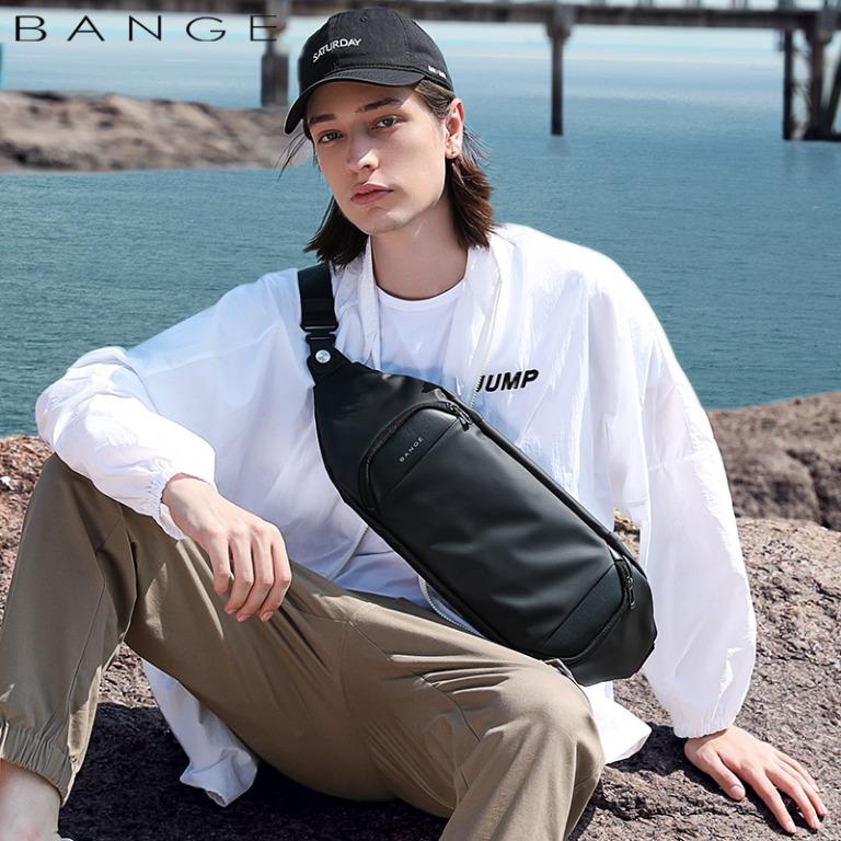 Men Waist Pack Chest Bags Mobile Phone Waist Bag for Men Sport Fanny Pack Male Crossbody Bags Waterproof Nylon Travel Money Bag