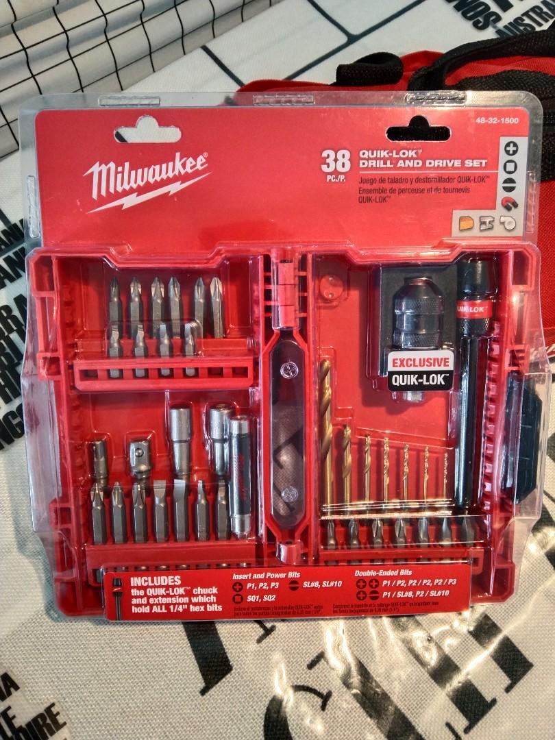 Milwaukee quik lok set online