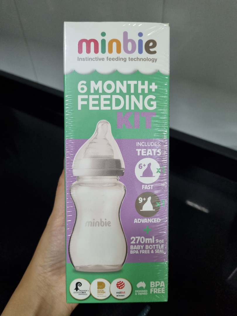 Minbie 6 month feeding kit sales