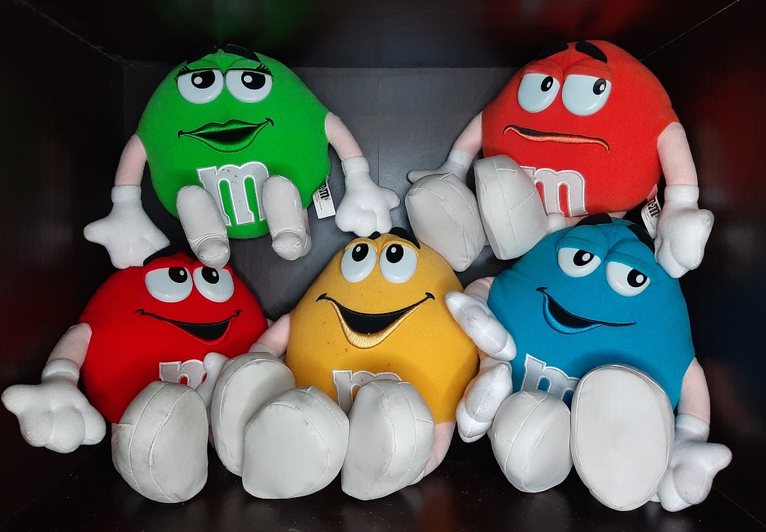 M and clearance m plush