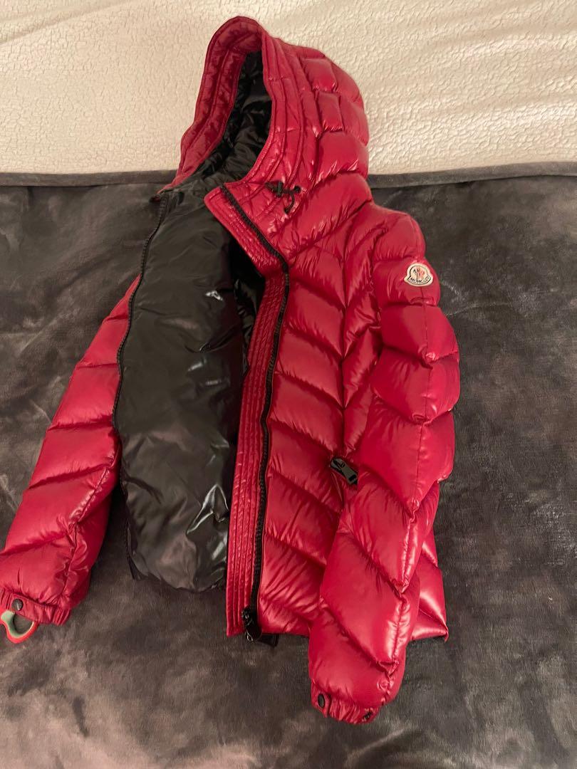 Moncler Jacket (Category: Clothes) located in Toronto. Submitted by torontoclothesxx (Listing ID 1130051464, Image 2). Description: Authentic Woman’s Moncler Jacket Size 0 Colour - Red Retail - 2,500 Selling cause I already have a black one. Meet up Toronto to try on. Serious inquiries only..