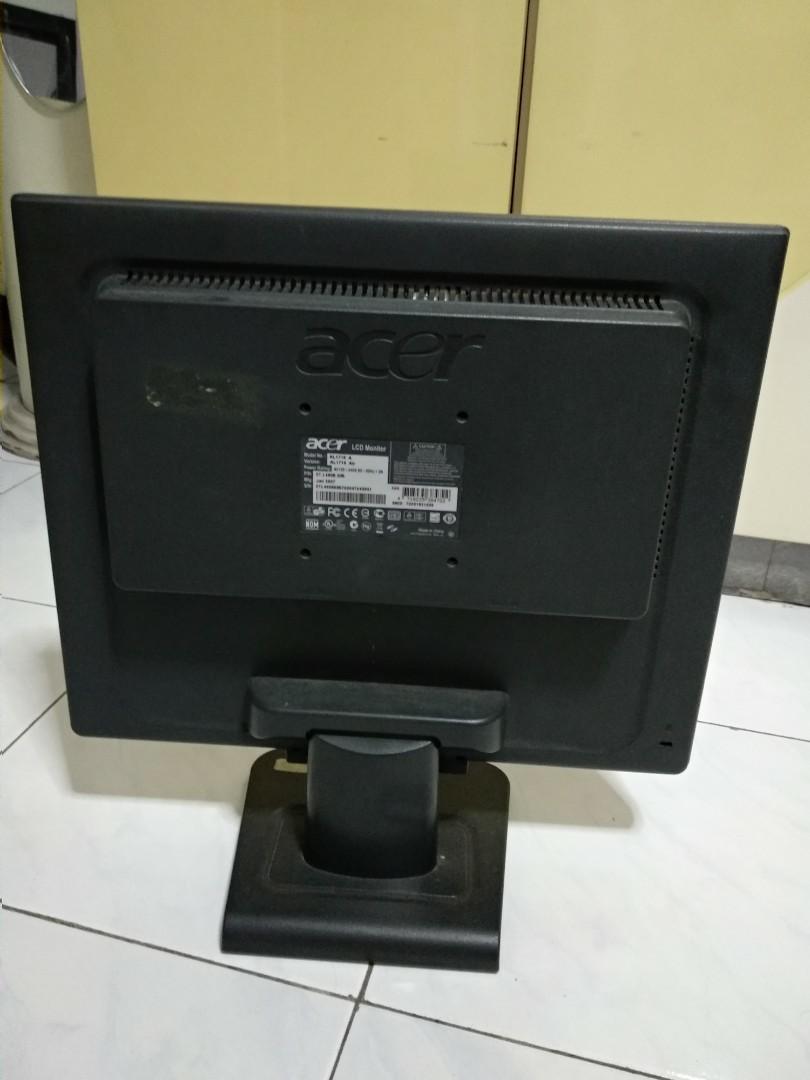Monitor computer acer (KONDISI MATI), Elektronik, Bagian Komputer & Aksesoris di Carousell