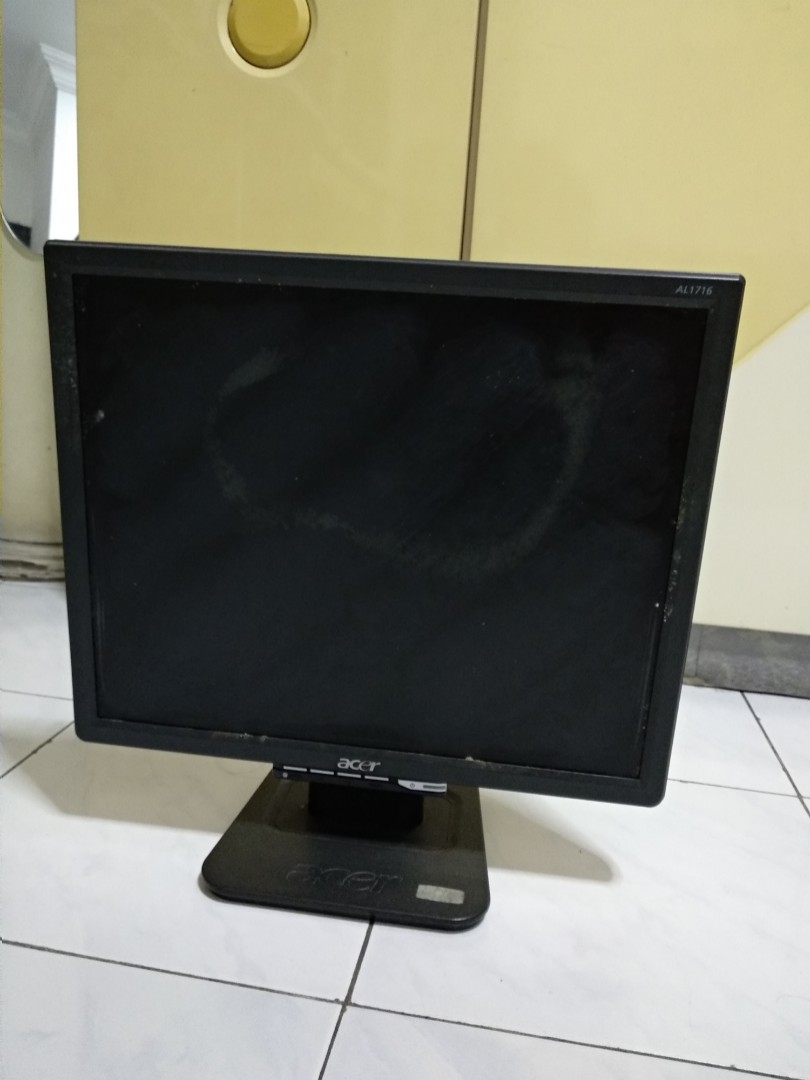 Monitor computer acer (KONDISI MATI), Elektronik, Bagian Komputer & Aksesoris di Carousell
