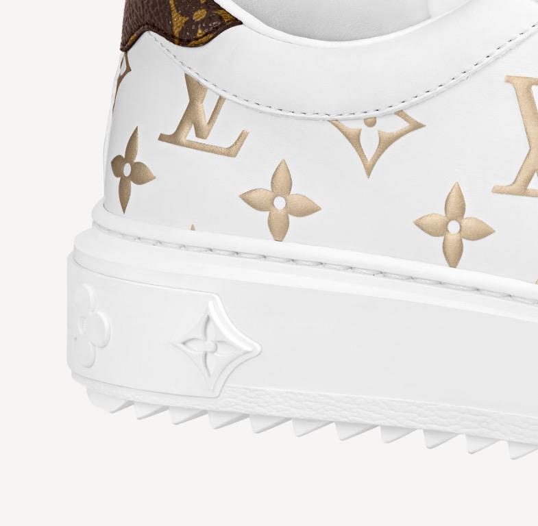 Louis Vuitton LV Time Out sneakers new White Leather ref.741802 - Joli  Closet