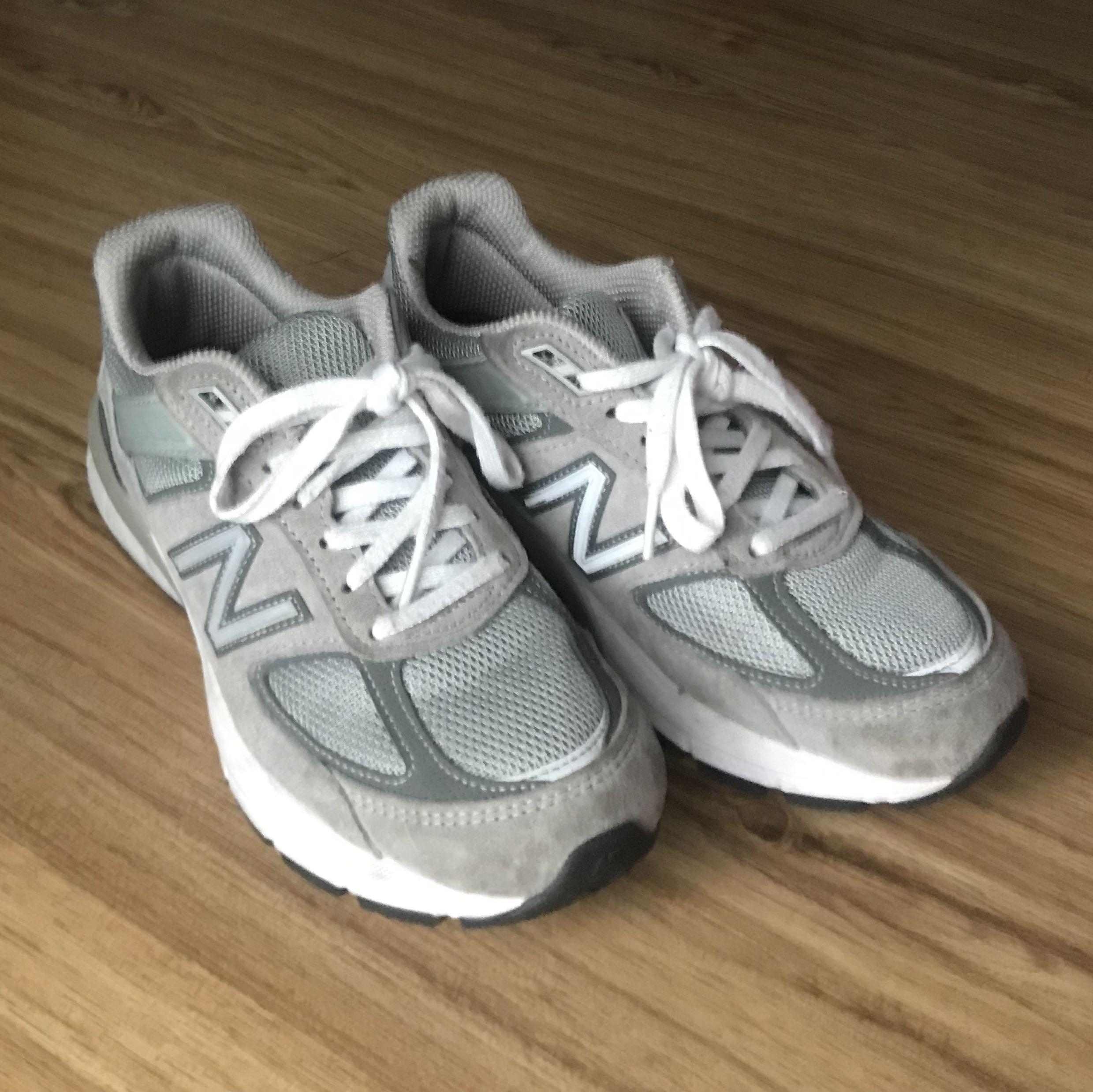 990 V5 Grey Dad Sneakers y2k WOMENS 