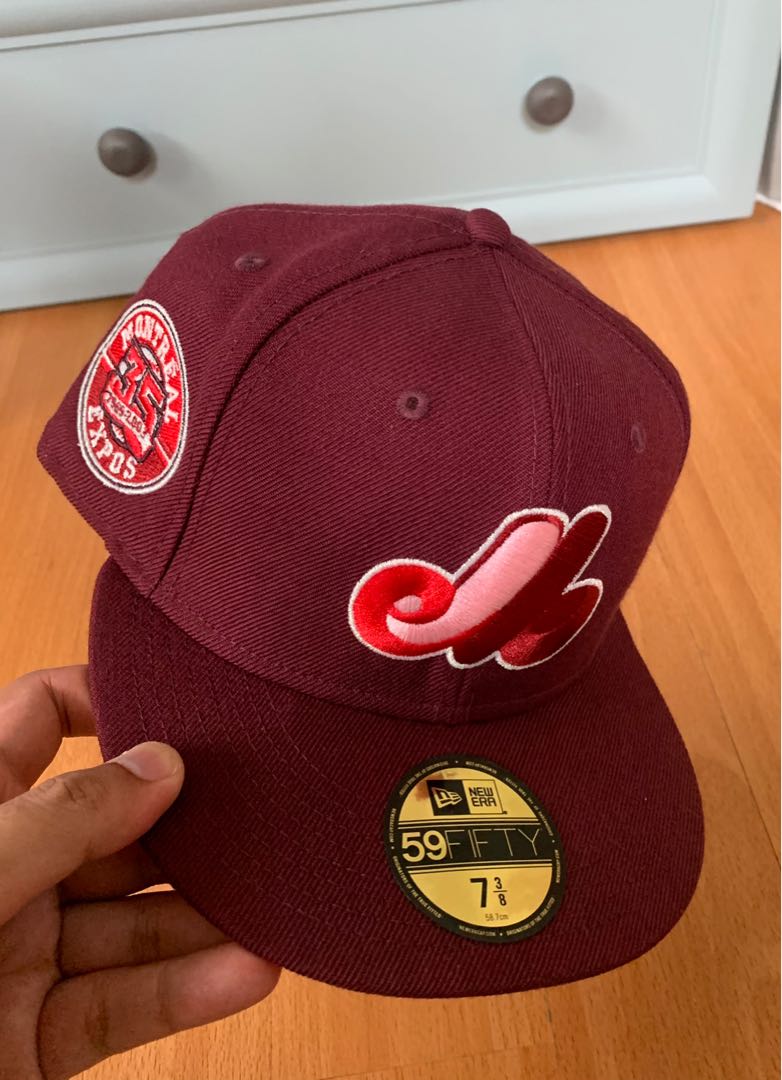 New Era Montreal Expos Cap Men S Fashion Watches Accessories Caps Hats On Carousell