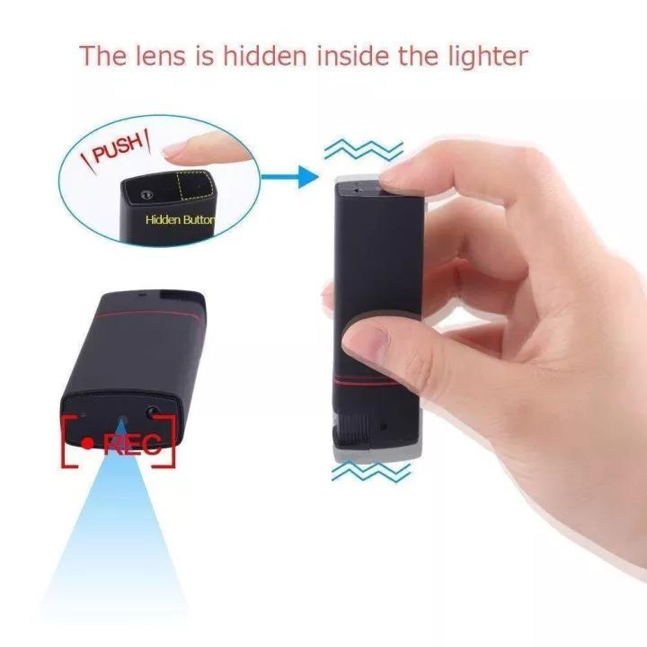 cigarette lighter spy cam Mini Wi-Fi camera hidden in the electronic K9 New Mini Lighter Spy Camera