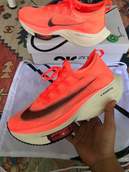 nike alphafly mango