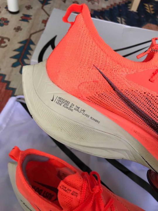 nike alphafly mango