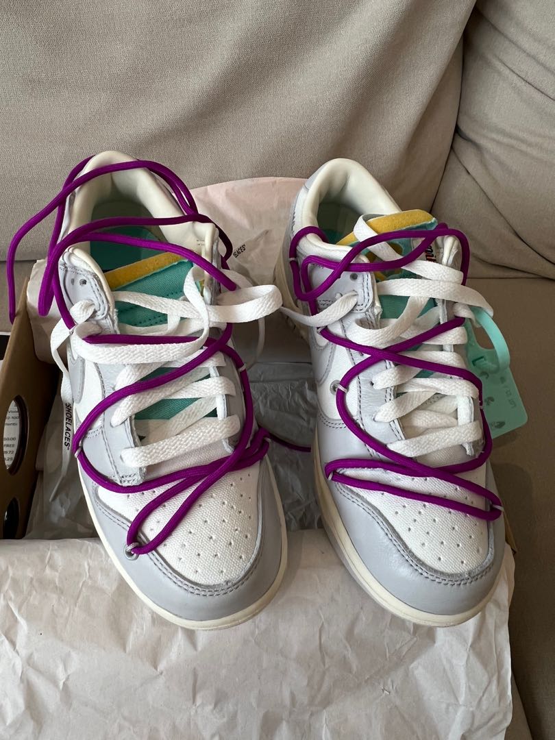 NIKE off-white Dunk Low LOT21