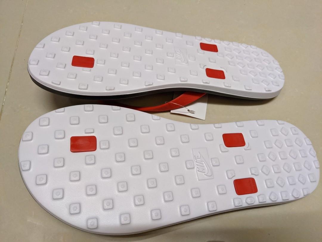 Nike zipper flip top flops