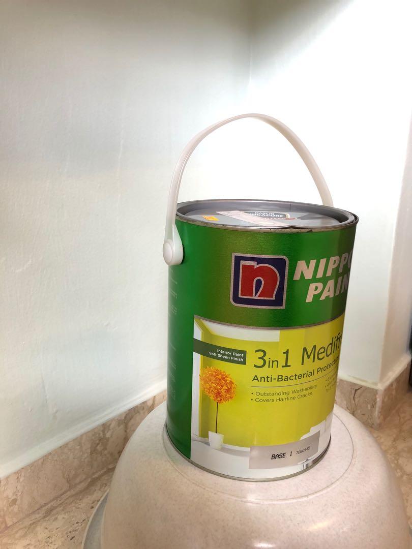 Nippon Paint 3 In 1 - 5L, Furniture & Home Living, Home Improvement &  Organisation, Home Improvement Tools & Accessories On Carousell