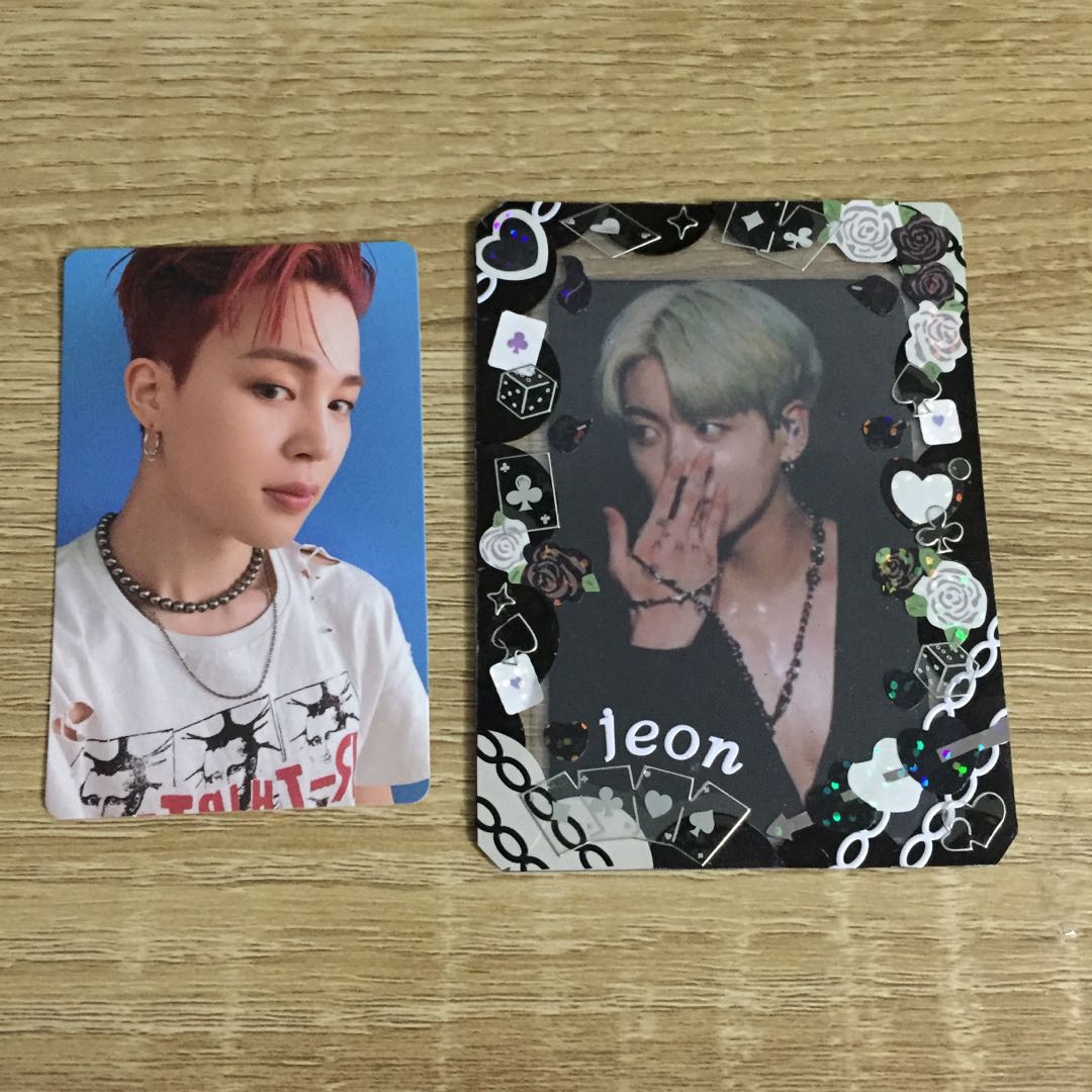 Official BTS Butter Album Cream Version Park Jimin Photocard PC