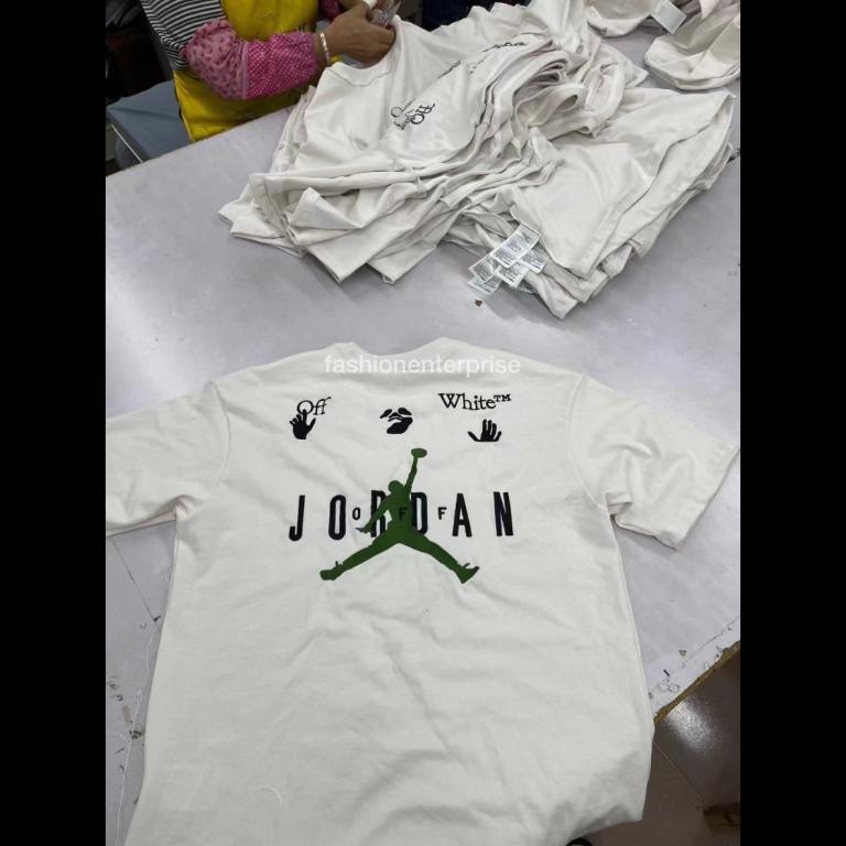 OFF-WHITE x Jordan T-shirt White Men's - FW21 - US