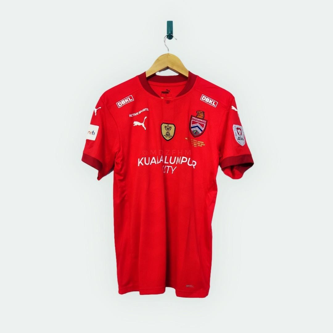 ORIGINAL Kuala Lumpur City 2021 Puma Malaysia Cup Final Jersey