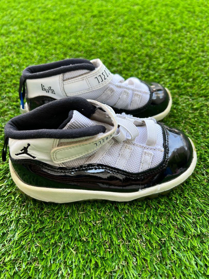 Jordan 11 baby shoes hotsell