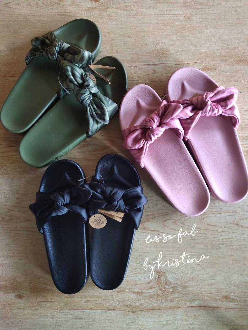Victoria secret discount bow slides