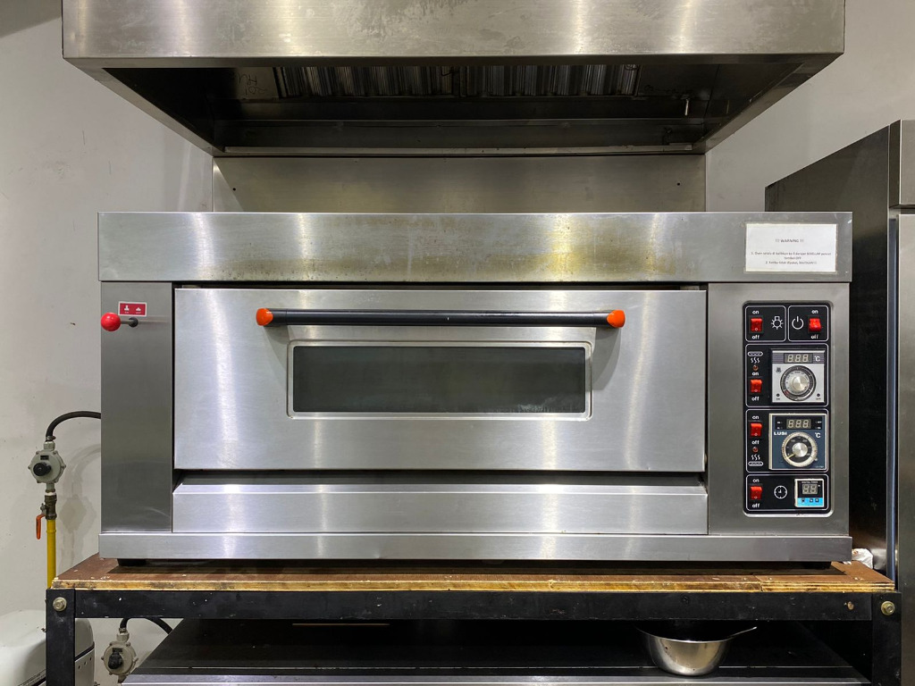 OVEN BAKERY GAS GETRA RFL12SS 1 DECK 2 LOYANG BEKAS, Kitchen