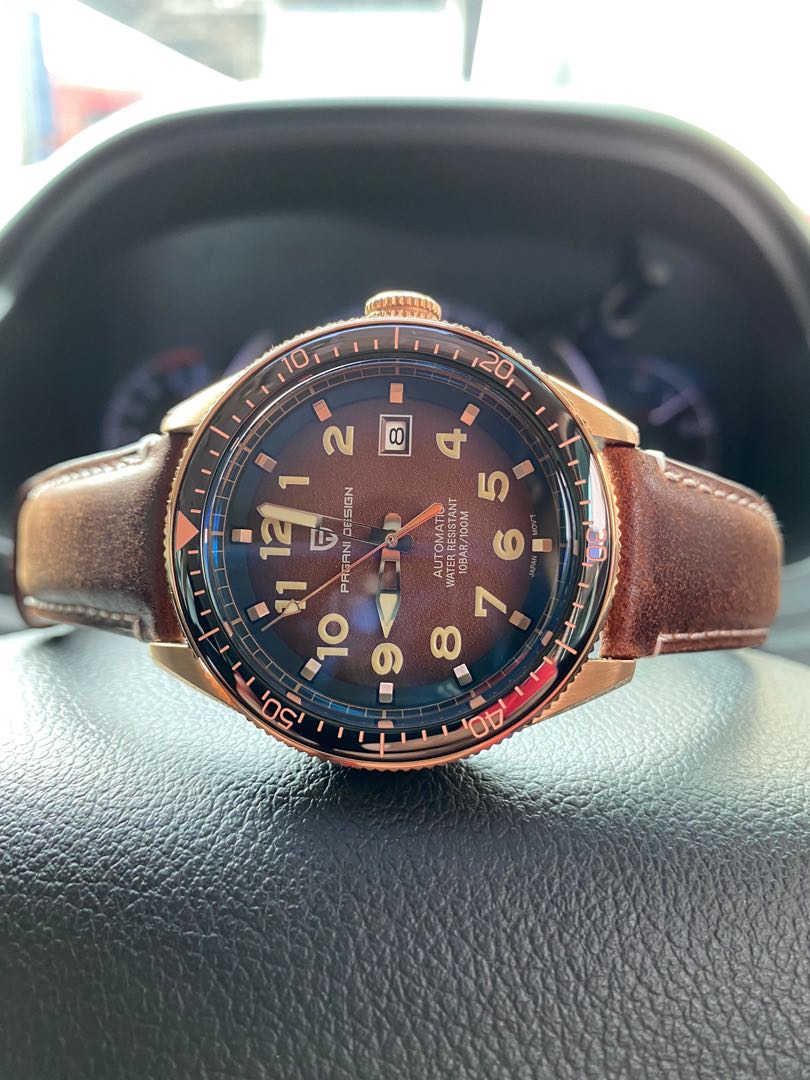 Pagani design tag heuer autavia homage, Men's Fashion, Watches \u0026  Accessories, Watches on Carousell