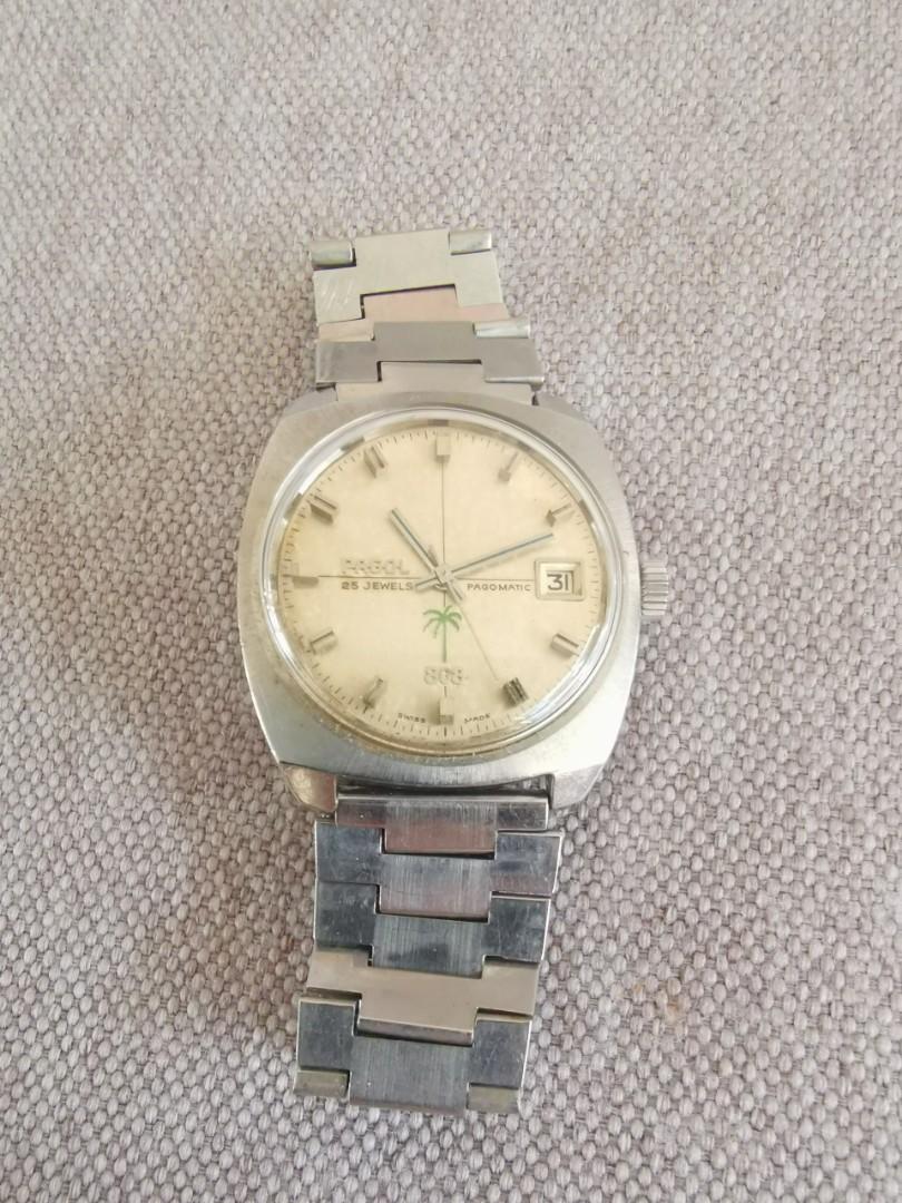 Pagol 808 Swiss made vintage antique watch classic wrist watch