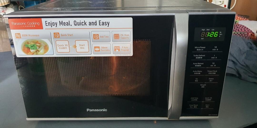 panasonic microwave oven 25l