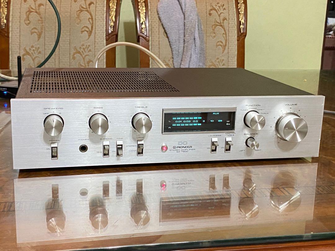 Pioneer 7900 DC integrated amplifier, Audio, Soundbars, Speakers ...