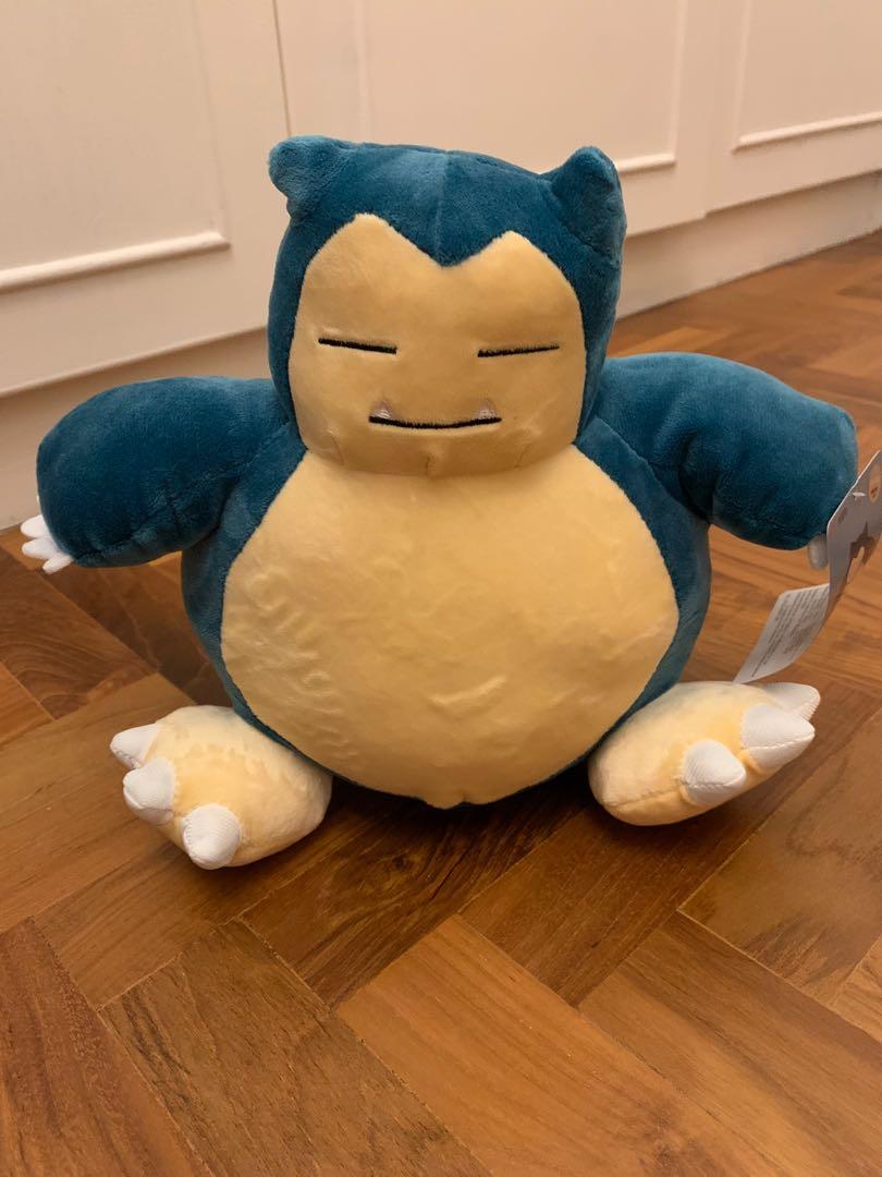 Snorlax plush deals gamestop